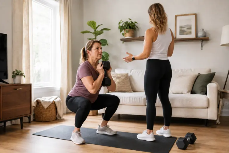 In-home personal training with Tanya Masse